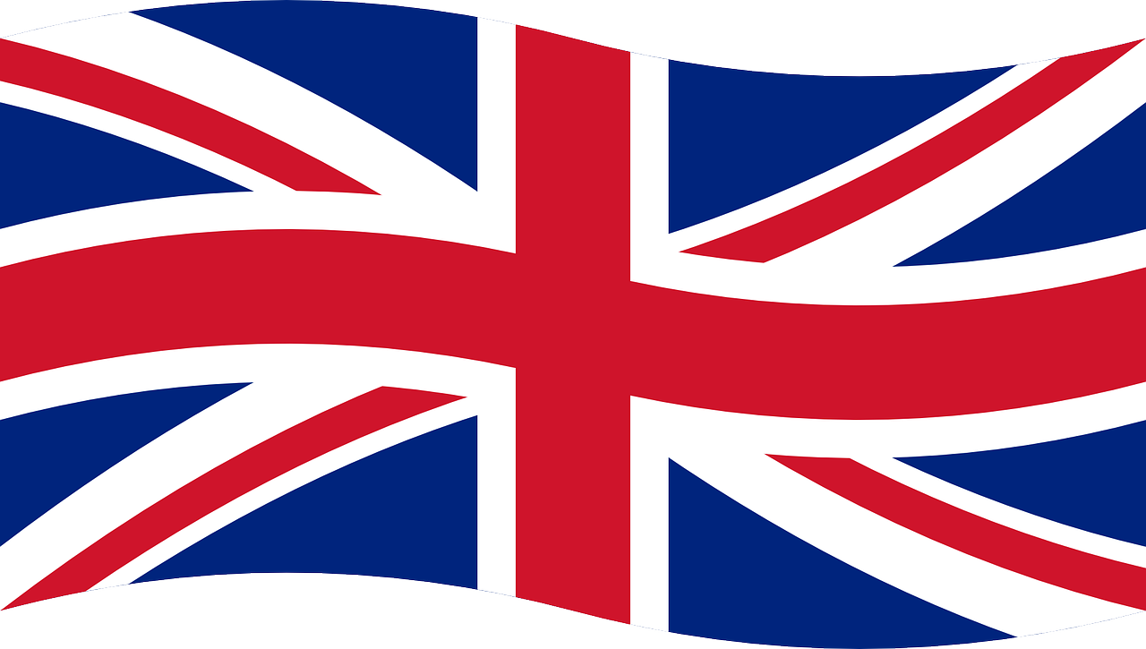 Drapeau britannique – l’office reçoit en anglais